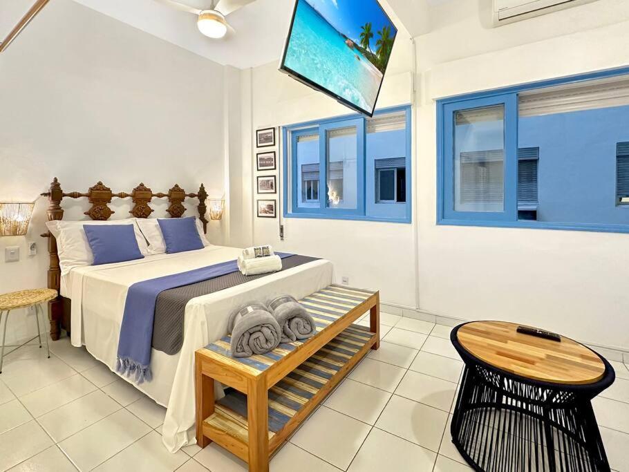 דירות סנטוס Facing The Sea Ac Basilica Embare Bars&Restaurants מראה חיצוני תמונה